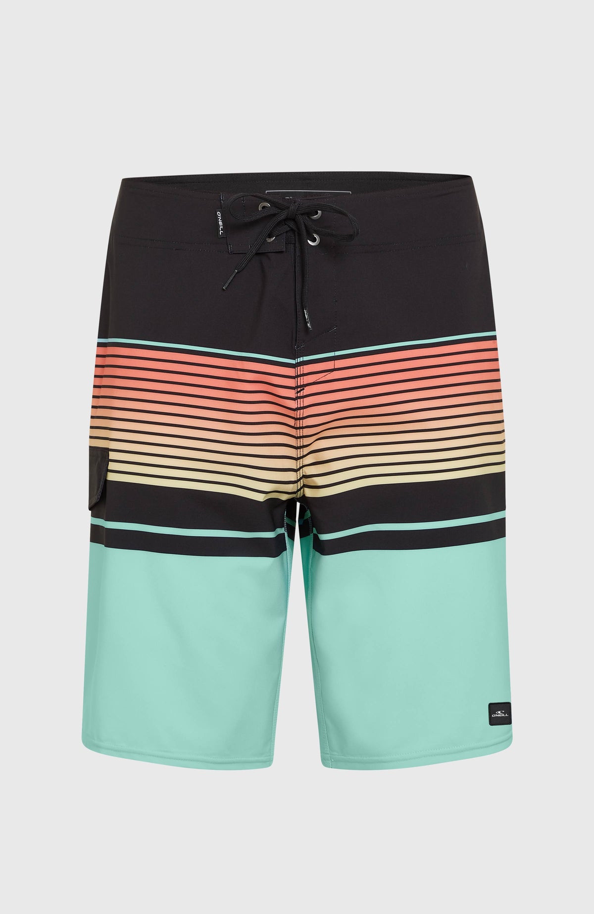 Lennox Stripe 21'' Boardshorts | Canal Blue Lennox Stripe