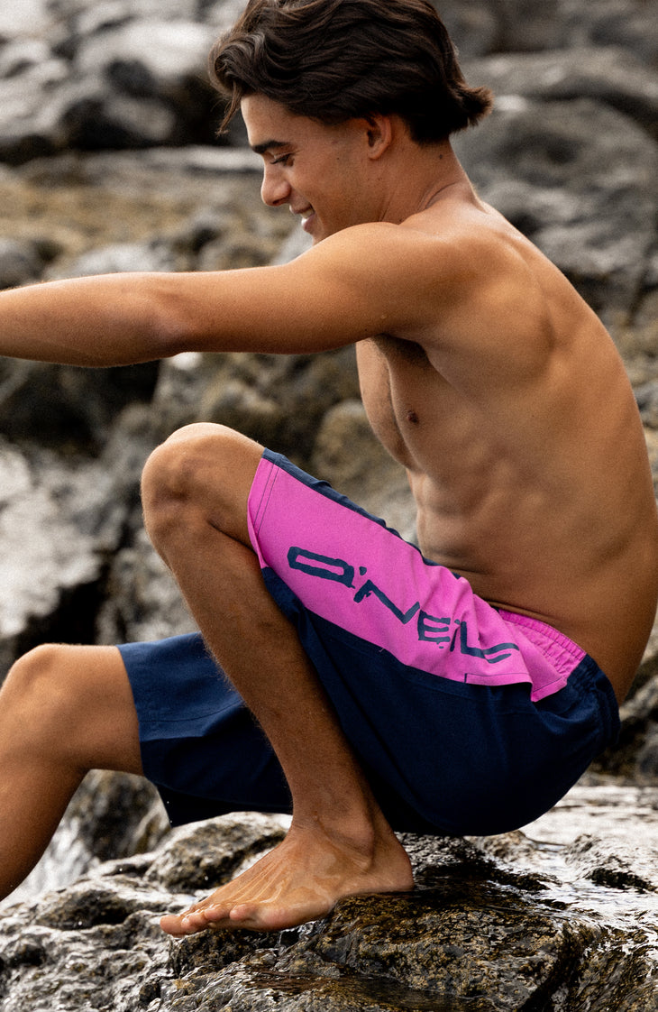 O'Neill Retro 19'' Swimshorts | English Evening Colour Block