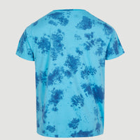 Oakes T-Shirt | Bright Blue Tie Dye