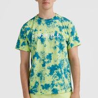 Oakes T-Shirt | Green Tie Dye