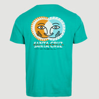 Sunface T-Shirt | Sea Green