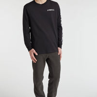 Cedar Long Sleeve T-Shirt | Black Out