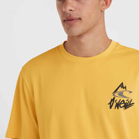 O’Neill Hybrid Logo Polygiene T-Shirt | Golden Haze