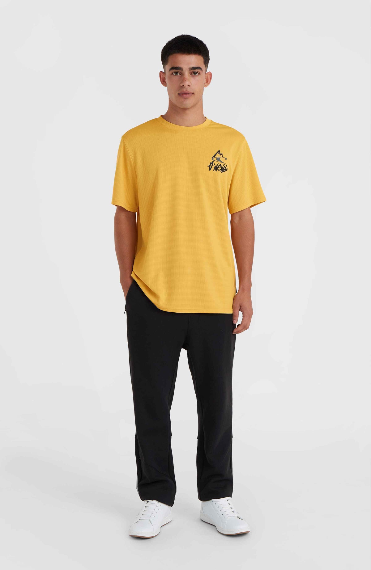 O’Neill Hybrid Logo Polygiene T-Shirt | Golden Haze