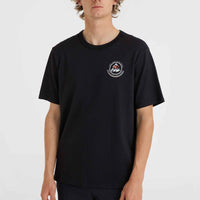 O'Neill TRVLR Series Back Print Polygiene T-Shirt | Black Out