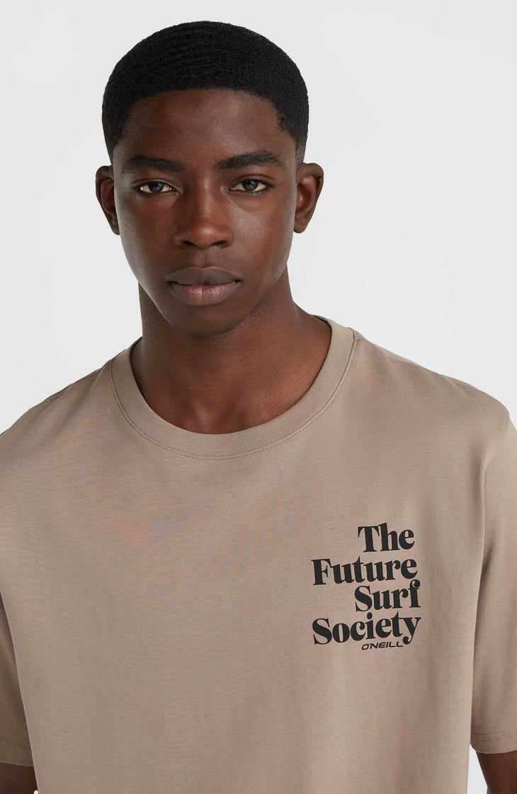 Future Surf Society T-Shirt | Pumpkin Smoke