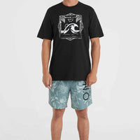 Mix and Match Wave T-Shirt | Black Out