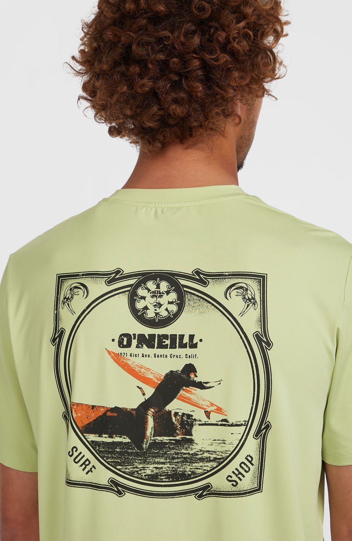 O'Riginals Hybrid UPF 50+ Back Print T-Shirt | Ashton Leaf