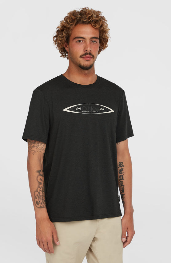 O'Riginals Hybrid Polygiene Graphic T-Shirt | Black Out