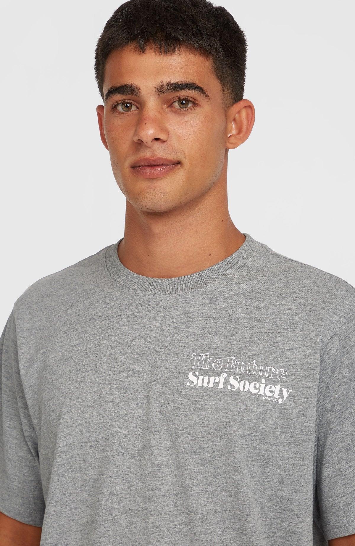 Future Surf Society T-Shirt | Silver Melee