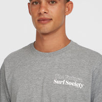 Future Surf Society T-Shirt | Silver Melee