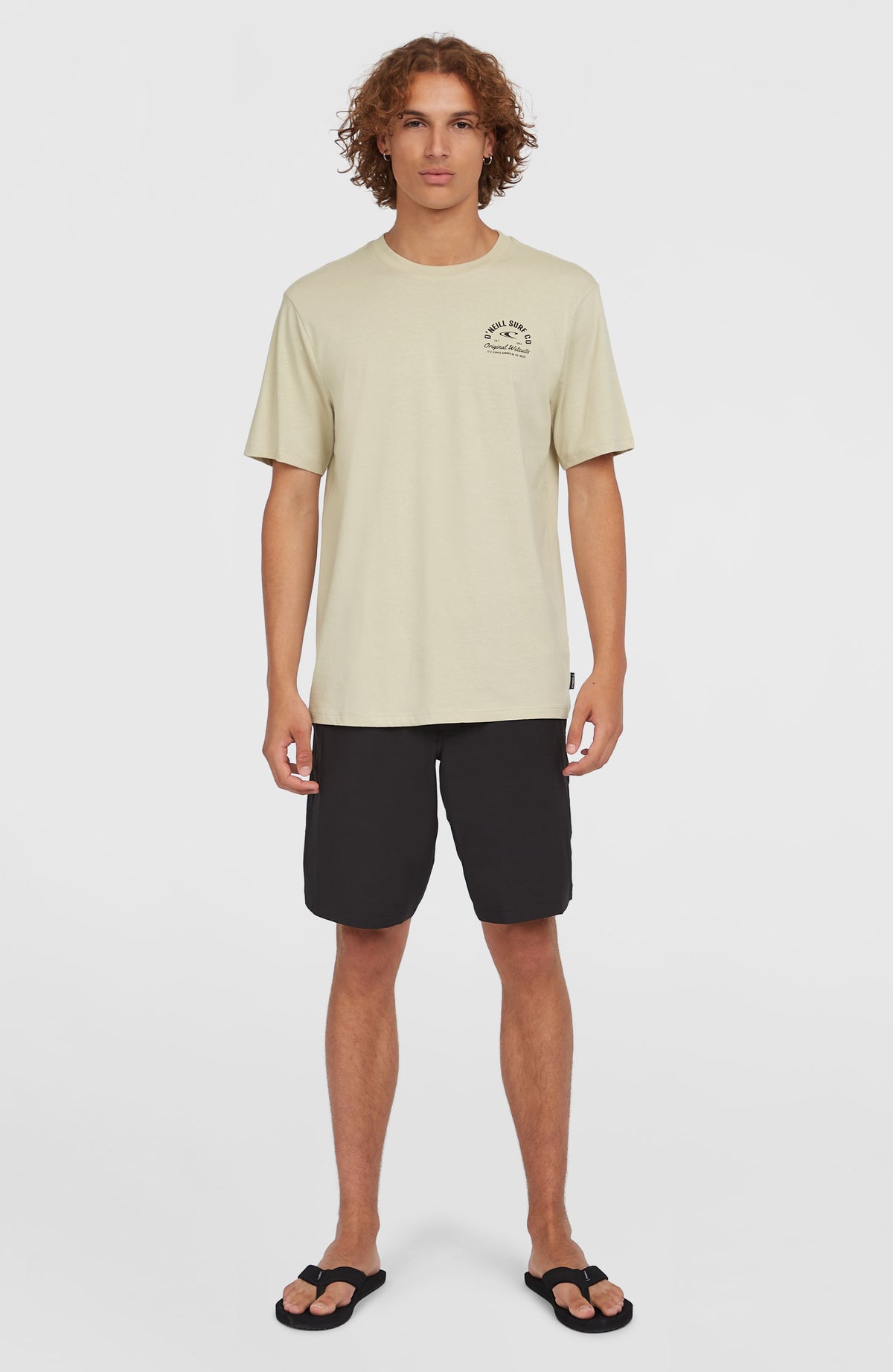 Surf Co T-Shirt | Light Khaki