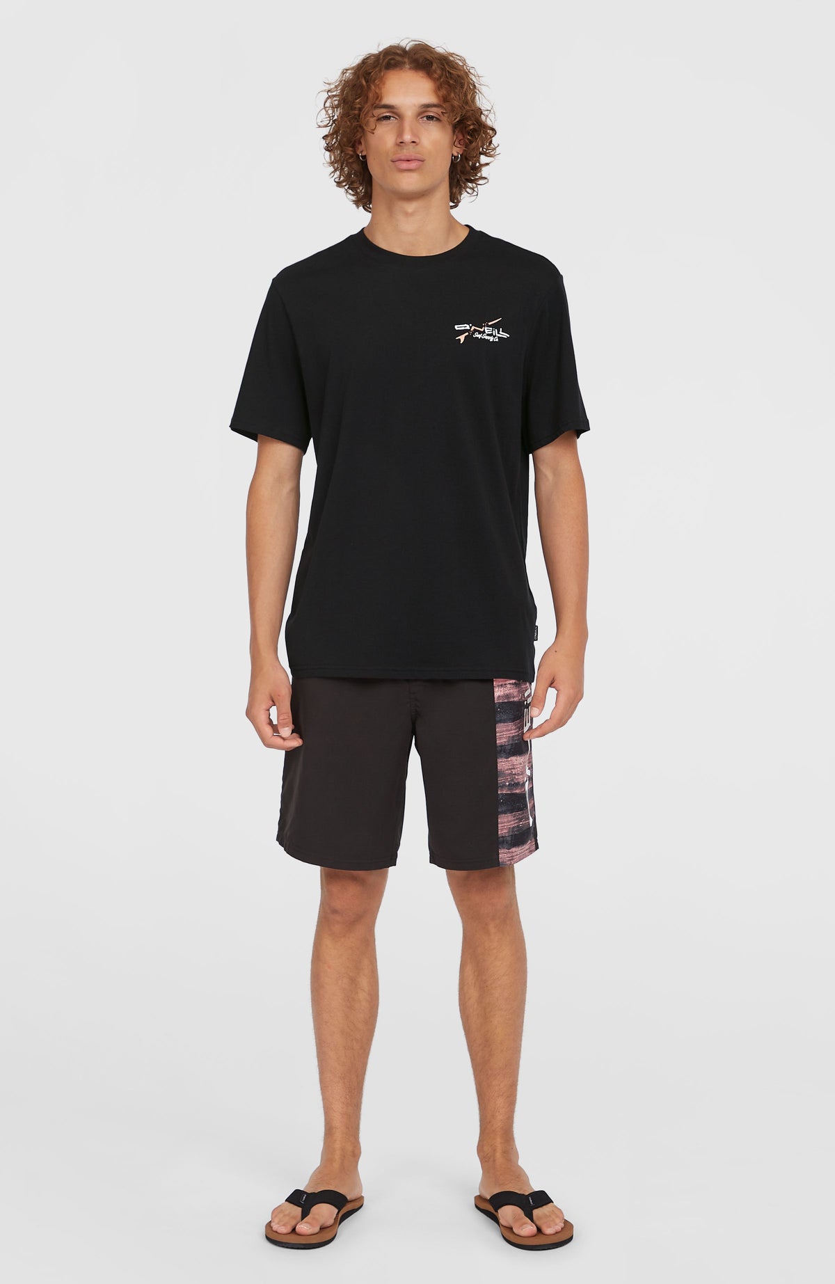 Retro Back Print T-Shirt | Black Out