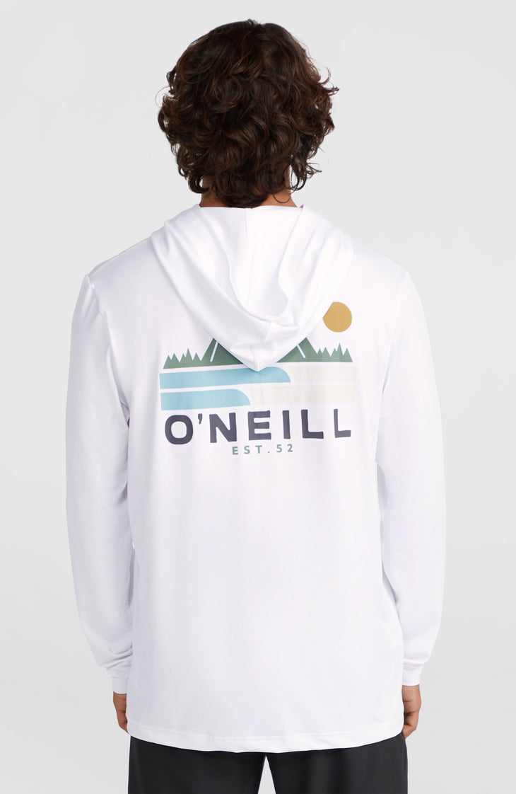 O'Neill TRVLR Series UPF Hooded Long-Sleeve T-Shirt | Snow White