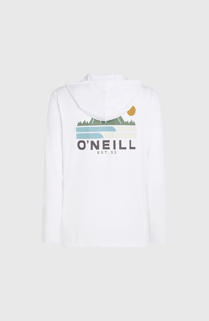 O'Neill TRVLR Series UPF Hooded Long-Sleeve T-Shirt | Snow White