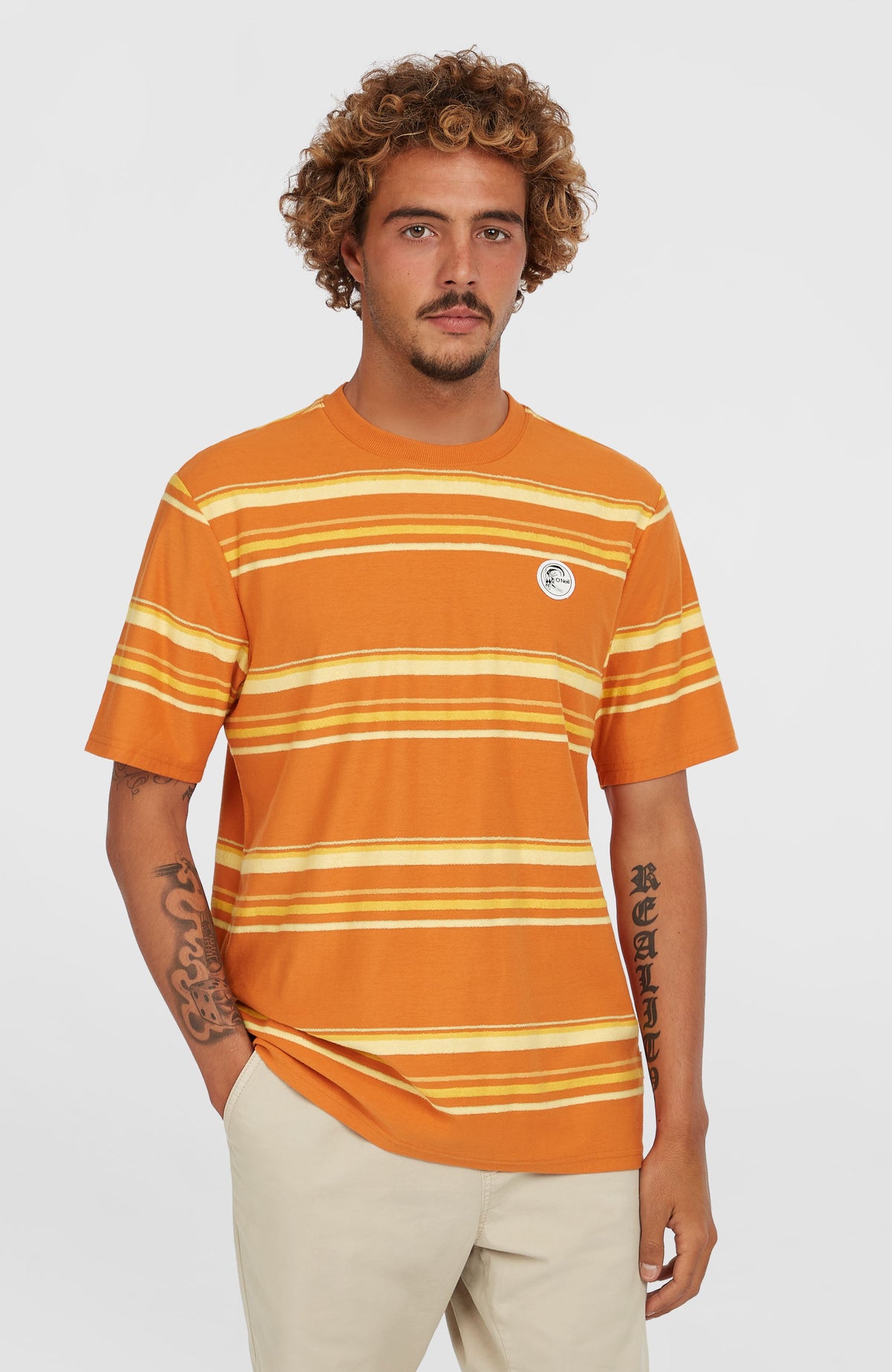 O'Riginals Stripe T-Shirt | Orange Originals Retro Stripe