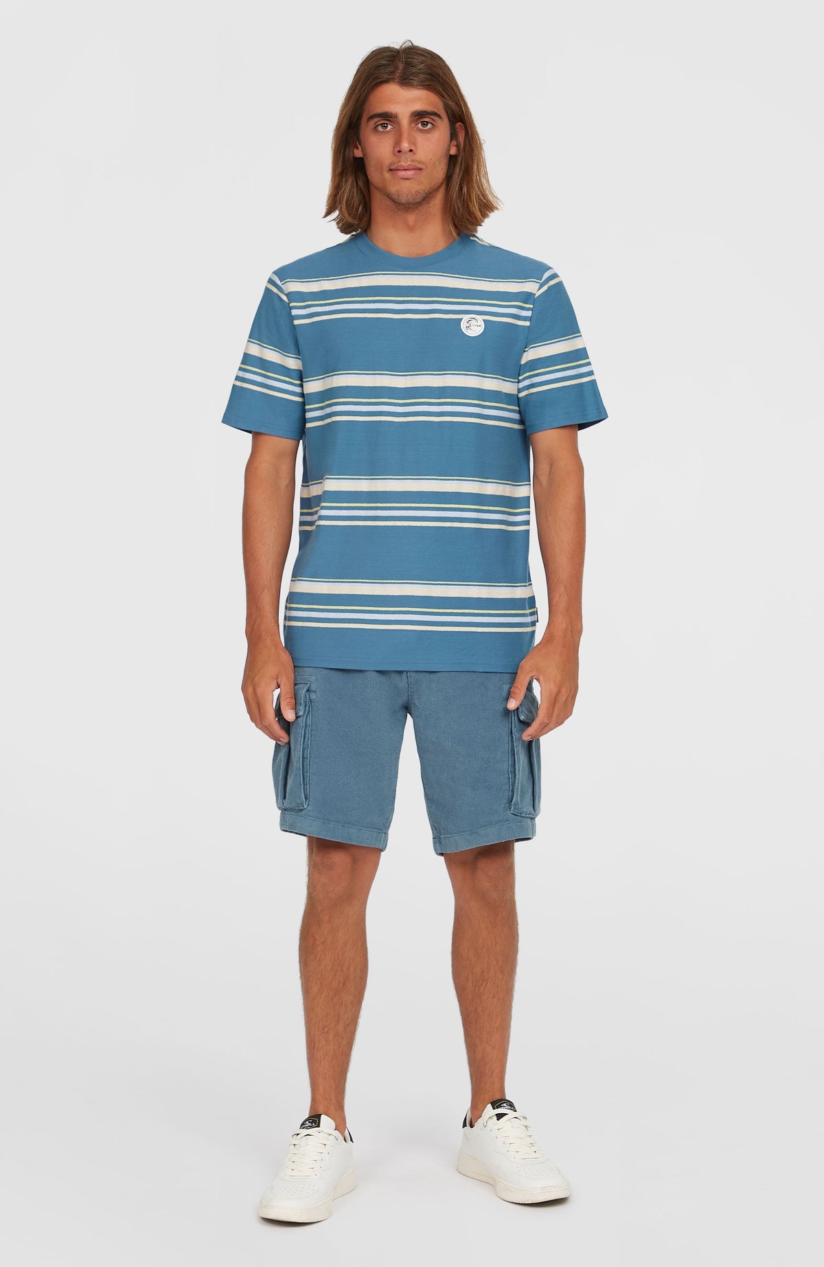 O'Riginals Stripe T-Shirt | Blue Originals Retro Stripe