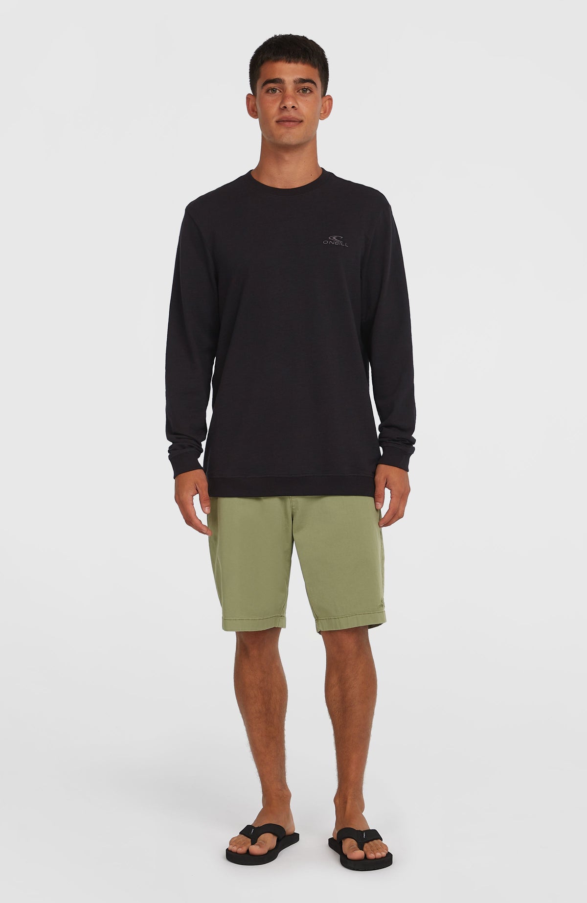 O'Neill Slub Long-Sleeve T-Shirt | Black Out
