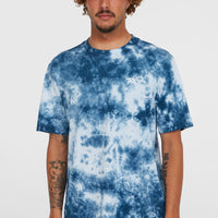 Tie Dye Graphic T-Shirt | Blue Tie Dye Print