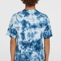 Tie Dye Graphic T-Shirt | Blue Tie Dye Print