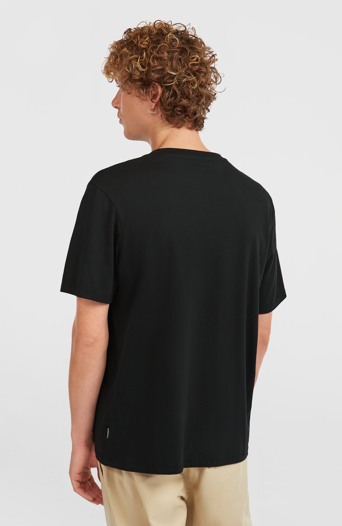 Chest-Print T-Shirt | Black Out