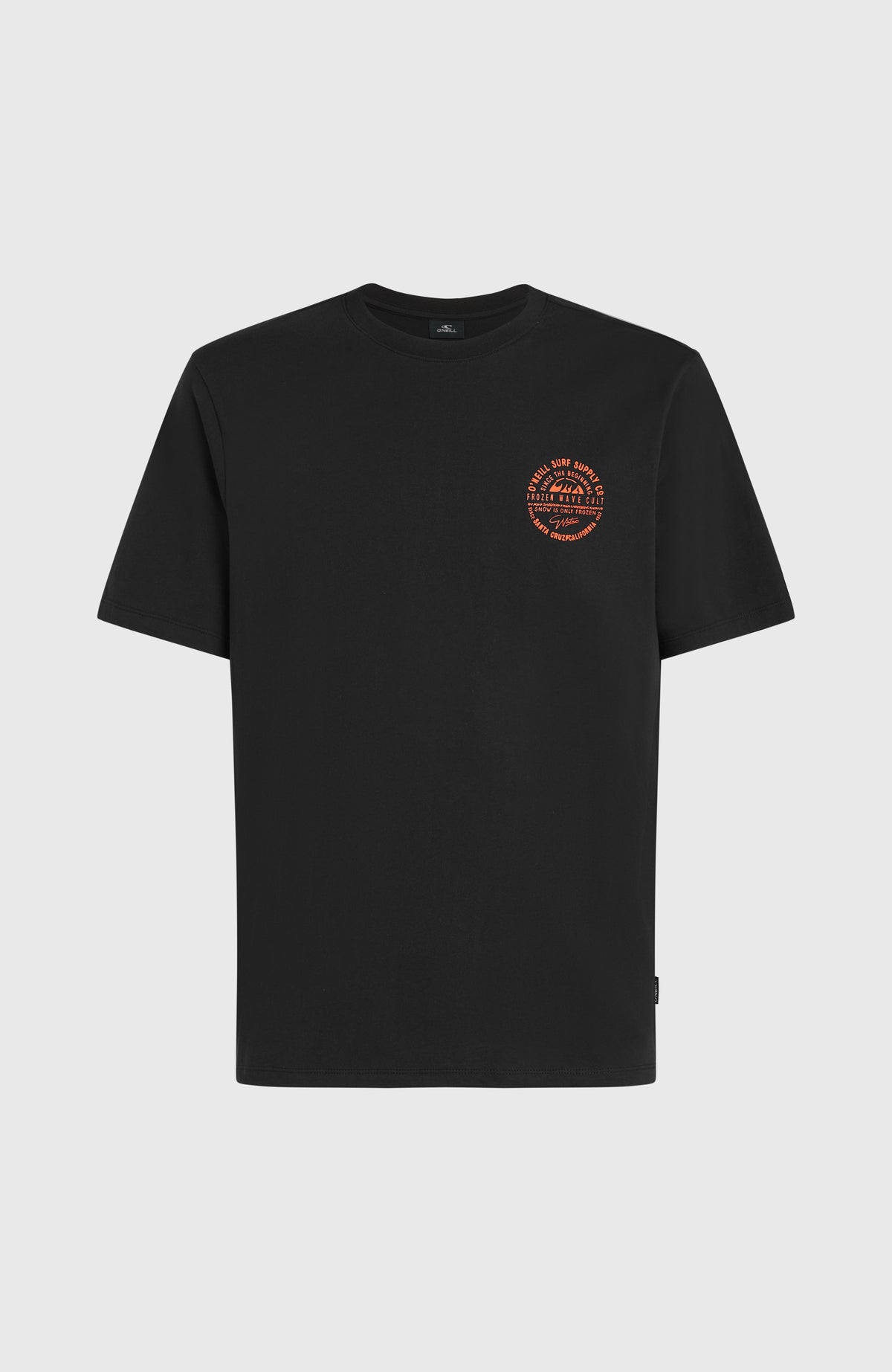 Chest-Print T-Shirt | Black Out