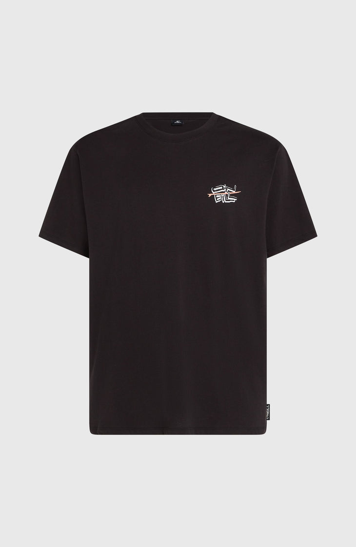 O’Neill Retro Back Print T-Shirt | Black Out