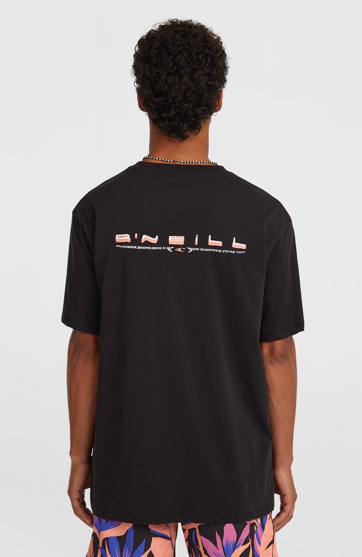 O’Neill Retro Back Print T-Shirt | Black Out