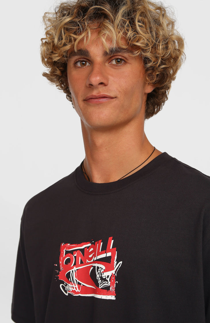 Essentials 90s Logo T-Shirt | Black Out