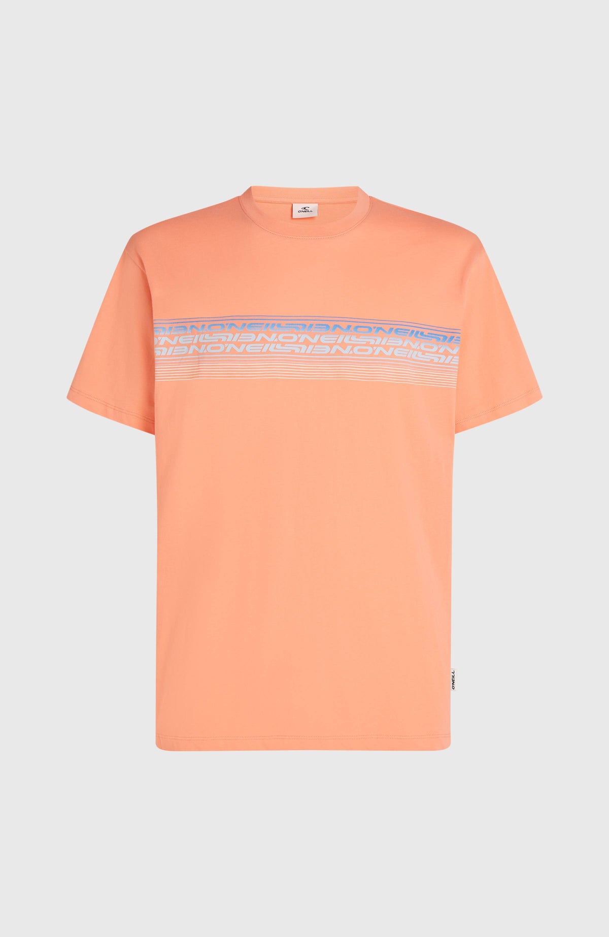 O’Neill Logo Stripe T-Shirt | Funky Peach