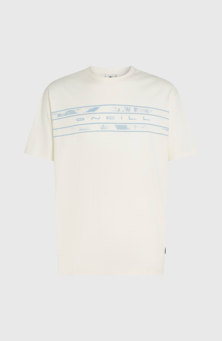 O’Neill Flower Stripe T-Shirt | Snow White