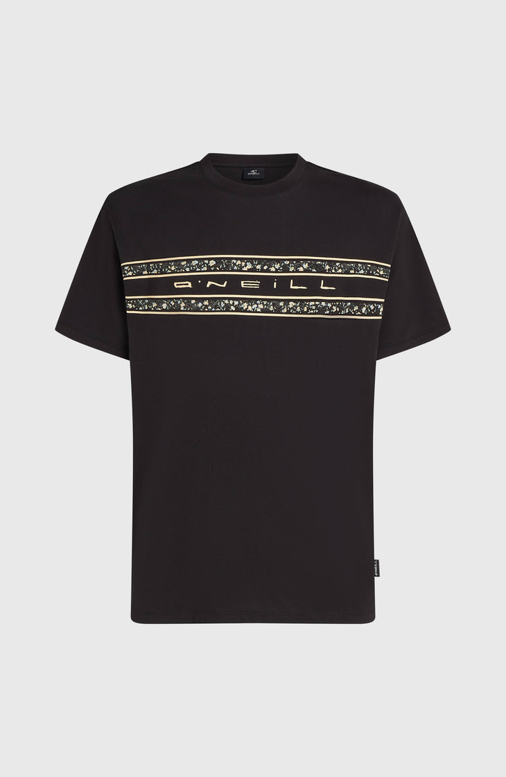 O’Neill Flower Stripe T-Shirt | Black Out