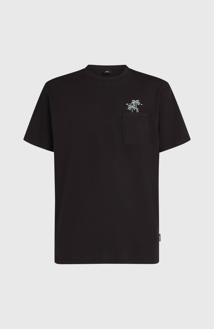 Chest Pocket T-Shirt | Black Out