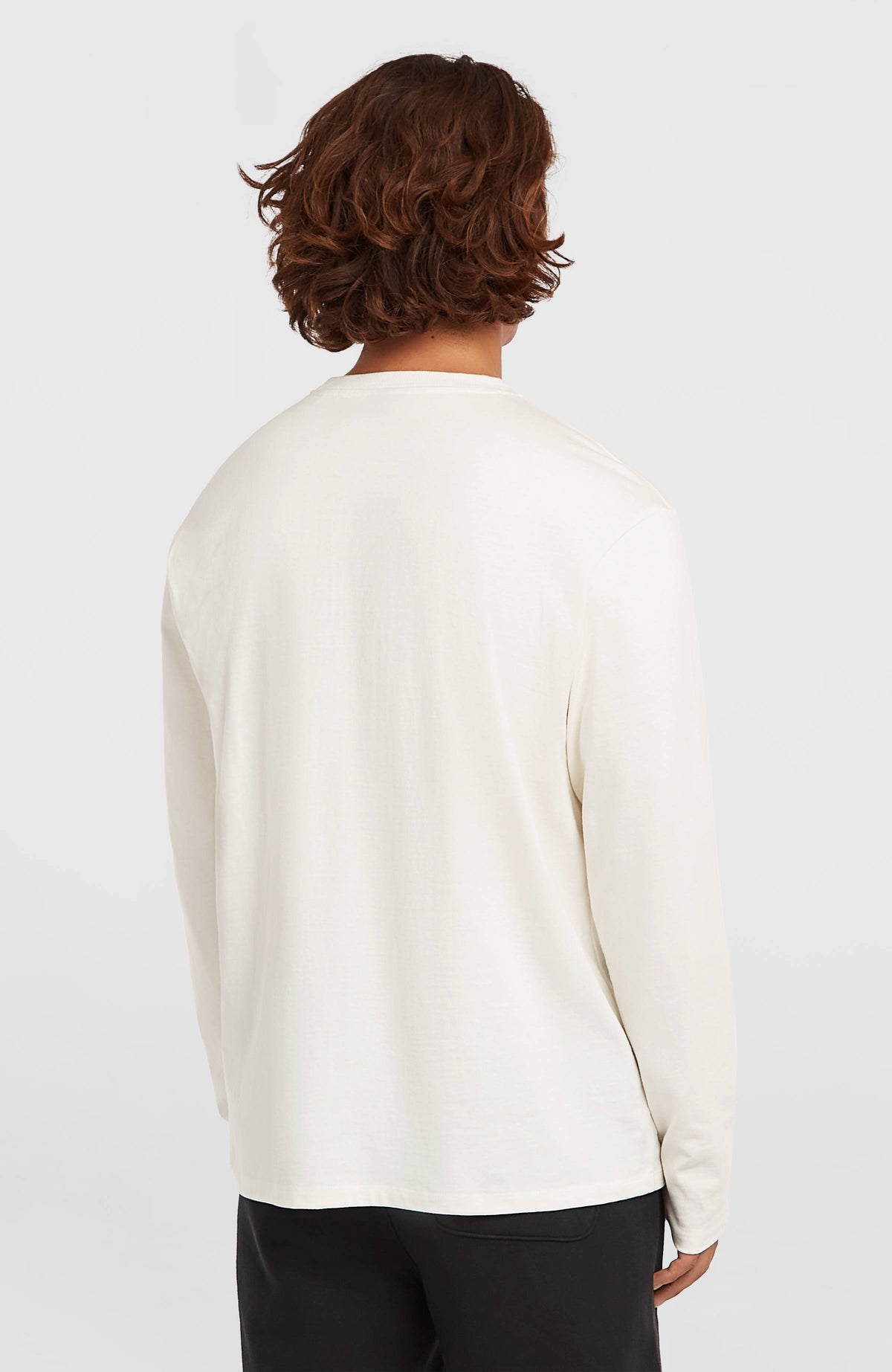 Essentials 90s Logo Long-Sleeve T-Shirt | Snow White