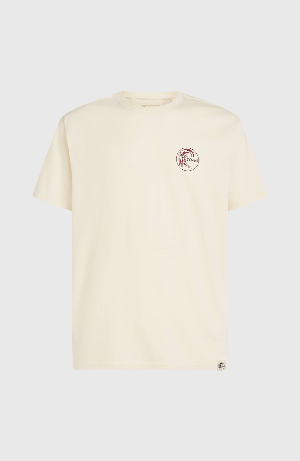 O'Riginals Retro Back-Print T-Shirt | Linen White