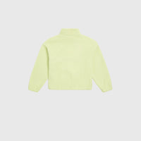 High-Pile Full-Zip Fleece | Lime Wash