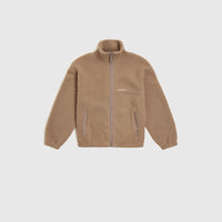 High-Pile Full-Zip Fleece | Concrete