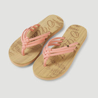 Ditsy Sandals | Georgia Peach