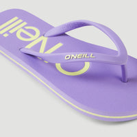 Profile Logo Sandals | Purple Rose