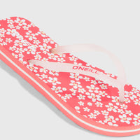 Profile Graphic Sandals | Pink Milliflower