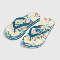 Profile Graphic Sandals | Blue Santa Monica