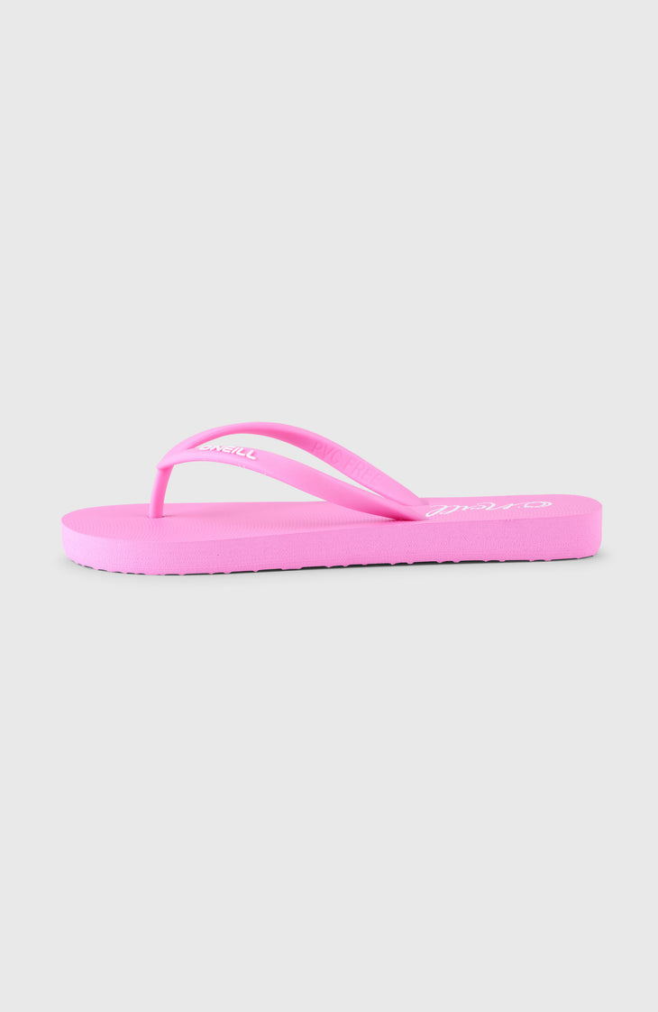 Profile Logo Sandals | Electric Fuschia