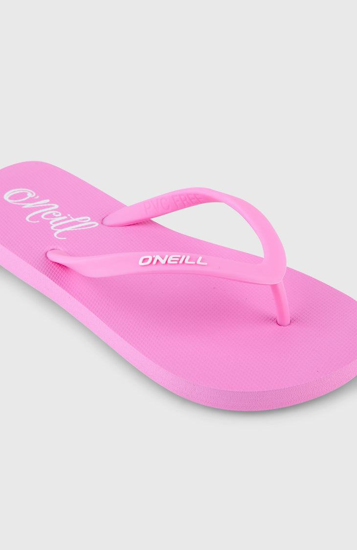 Profile Logo Sandals | Electric Fuschia