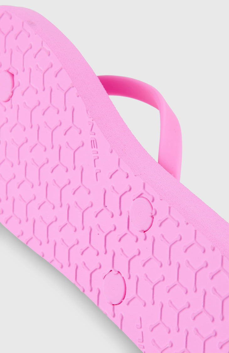 Profile Logo Sandals | Electric Fuschia