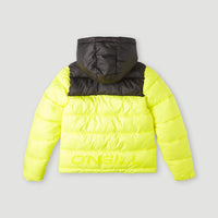 Puffer Jacket | Pyranine Yellow Colour Block