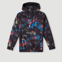 Ridge Anorak Jacket | Black Future Fade