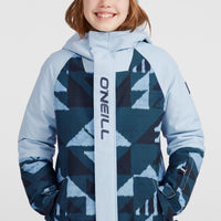 O'Riginals Snow Jacket | Blue Triangle Ikat