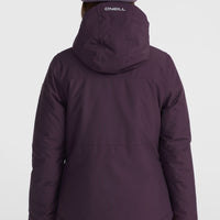 Lite Snow Jacket | Aubergine