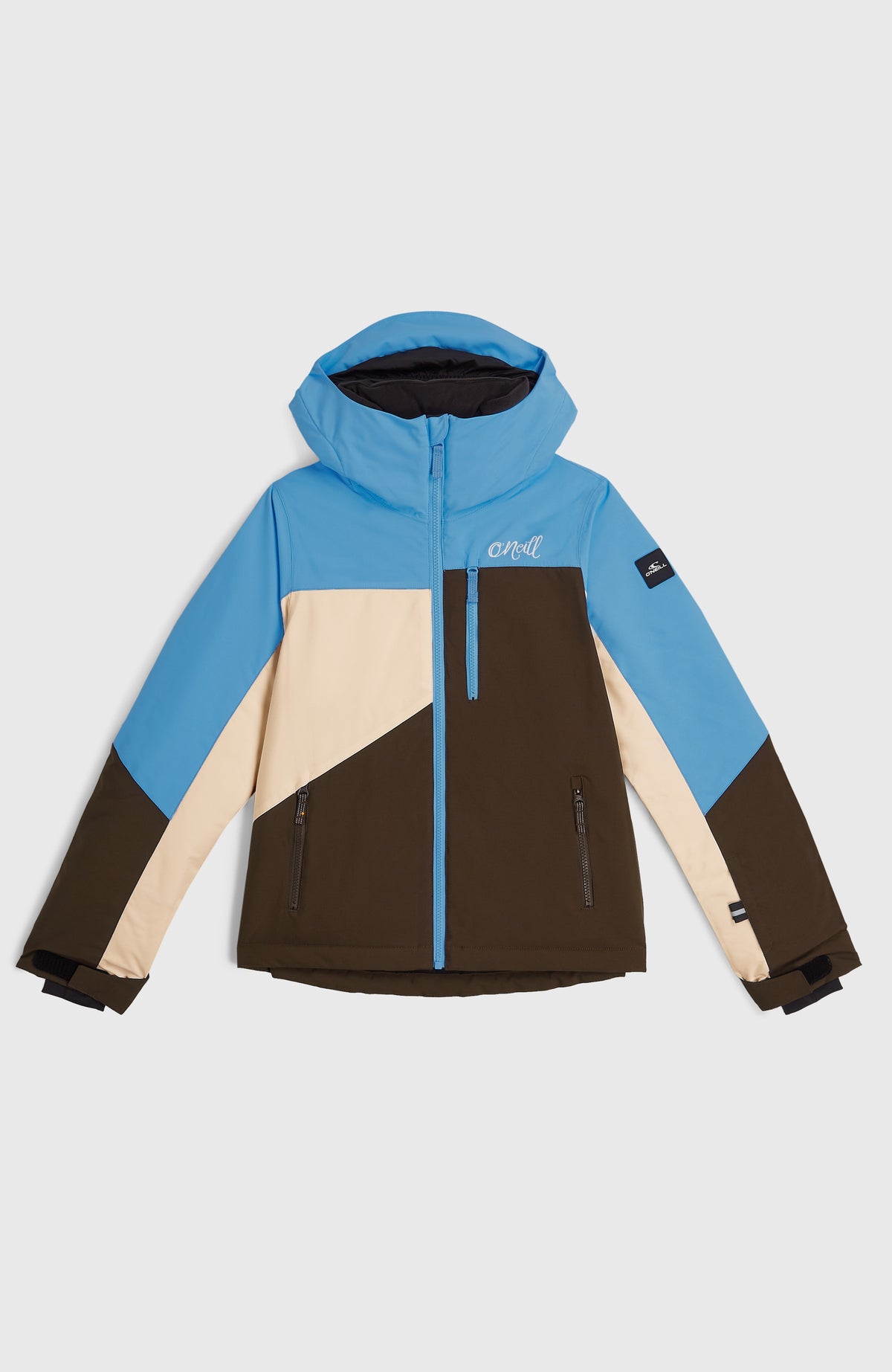 FWC'Cruz Triple Snow Jacket | Coffee Bean Colour Block