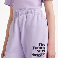 Future Surf Society Joggers | Purple Rose